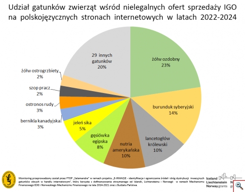 Monitoring e-handlu IGO udzial gatunkow zwierzat